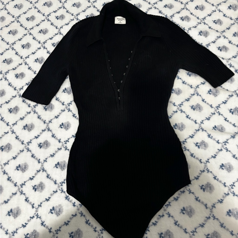 Abercrombie & Fitch Black Bodysuit